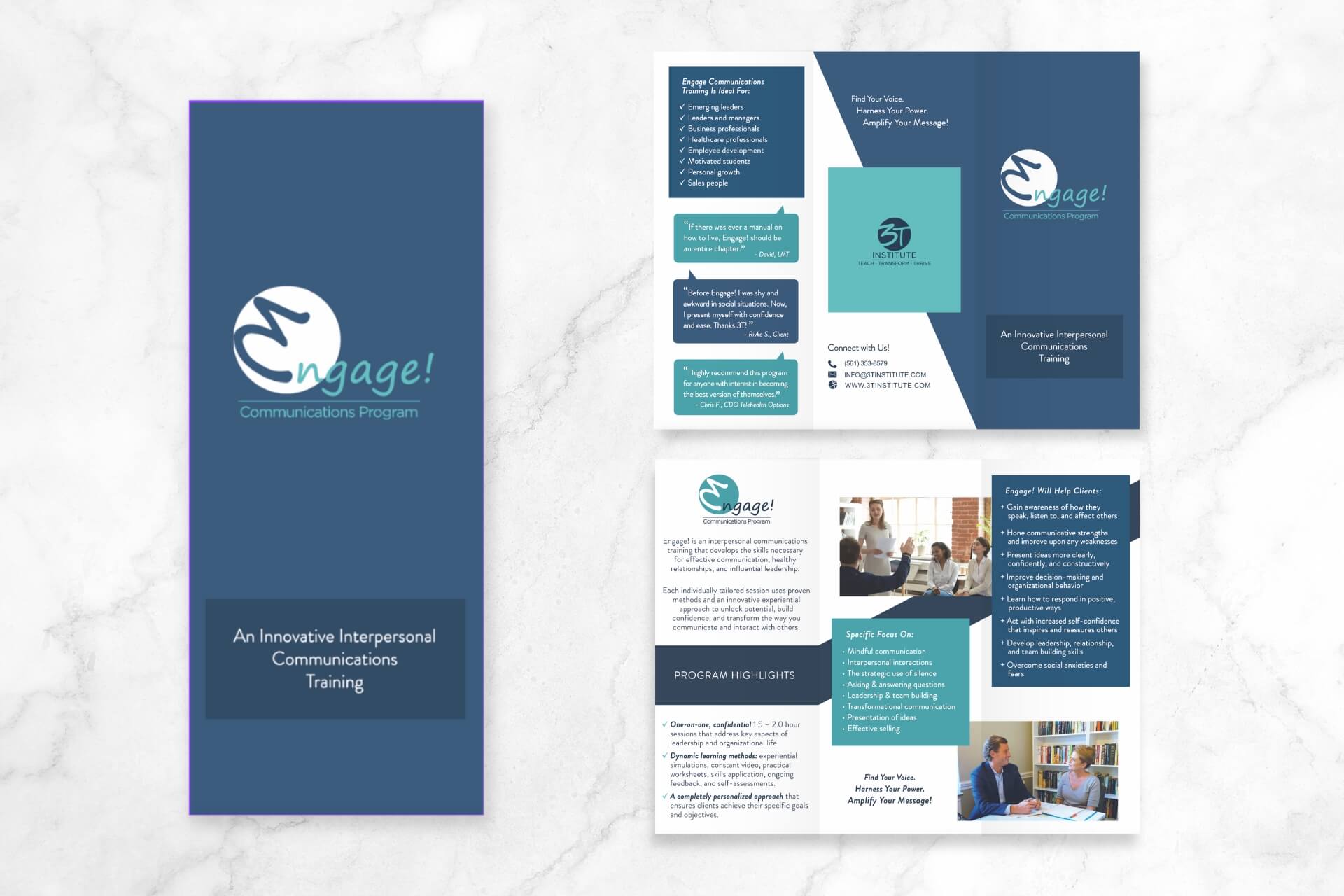 3T Institute| Promotional Design - Brochure