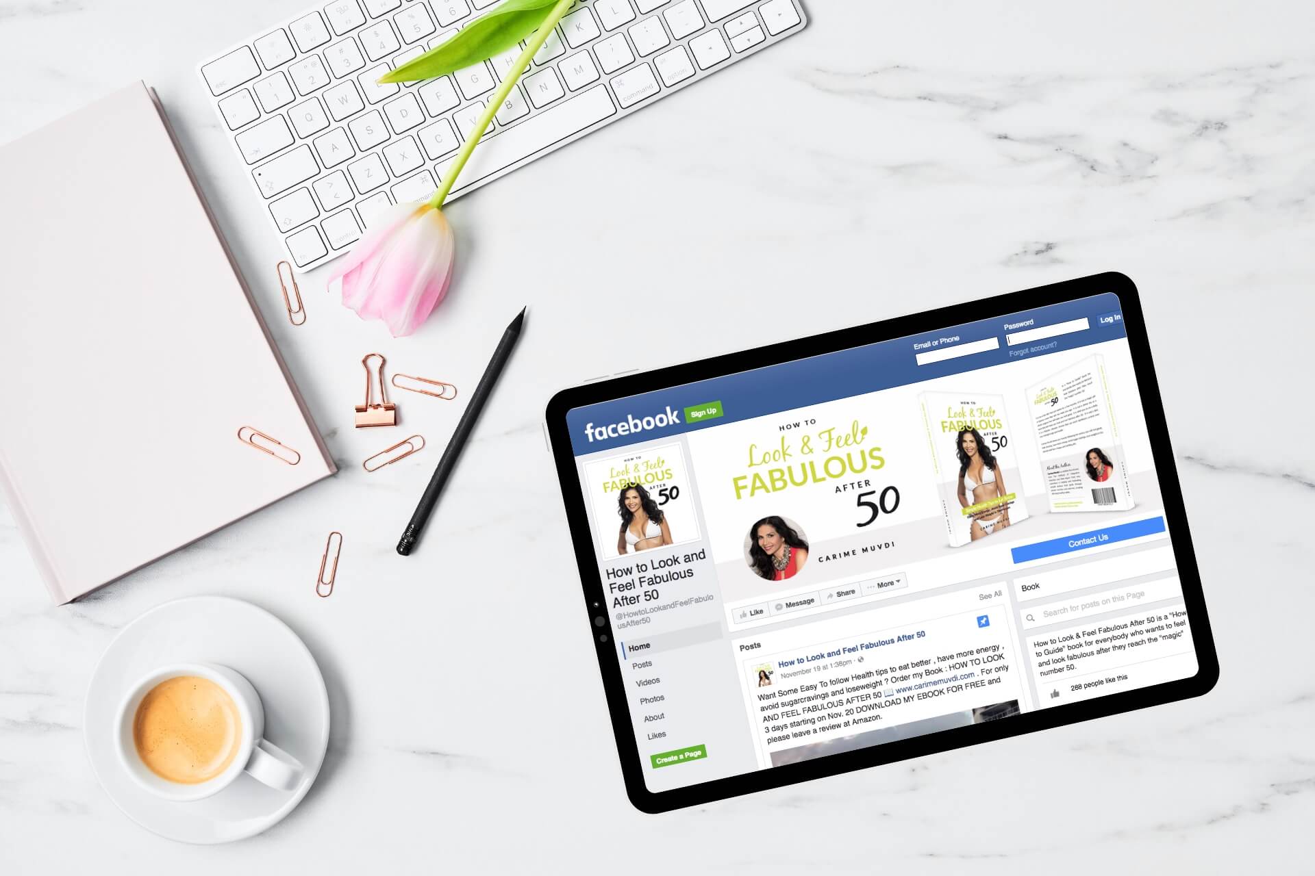 Carime Muvdi| Social Media Design - Facebook