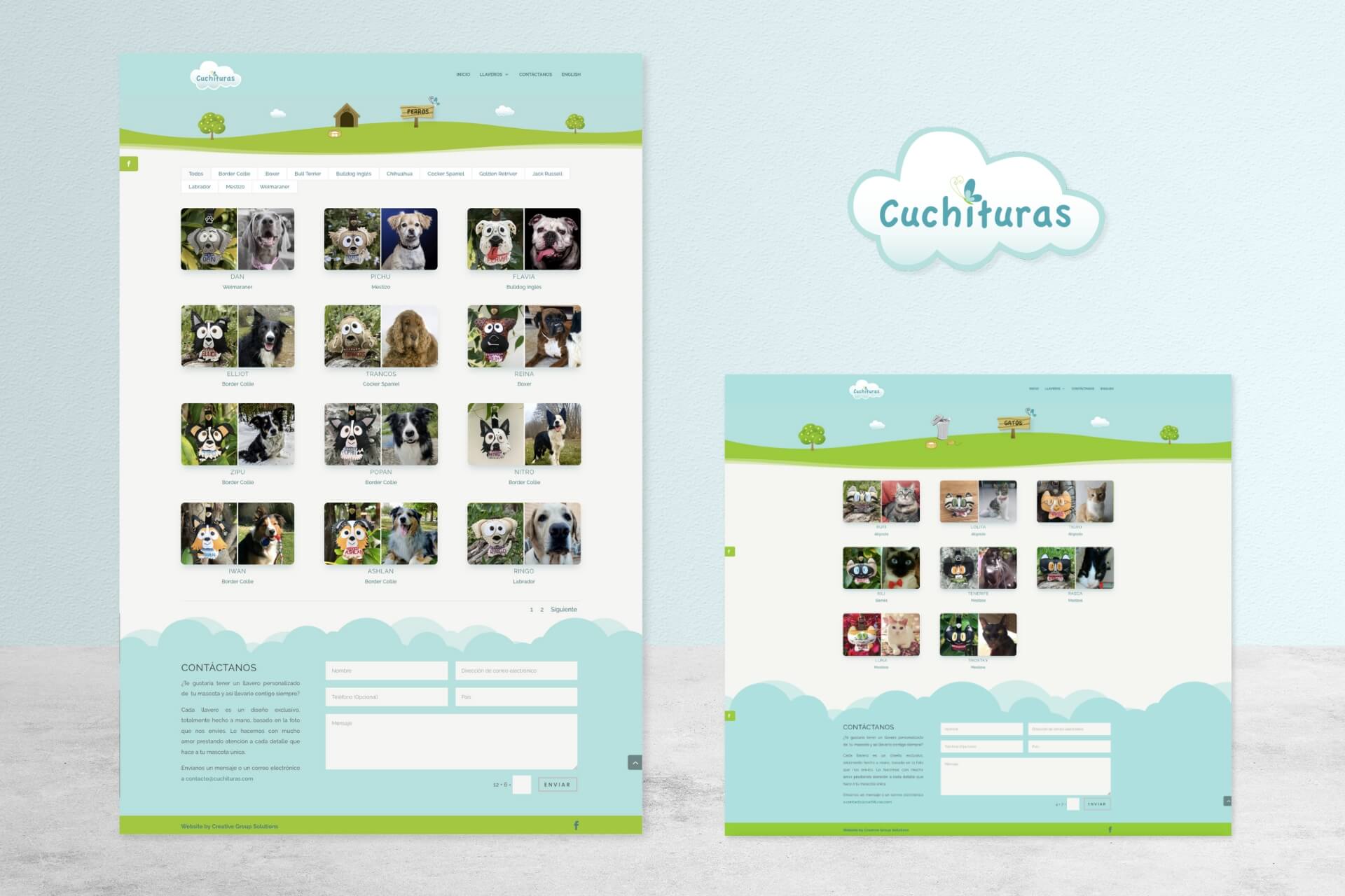 Creative Group Solutions | Cuchituras - Web Design