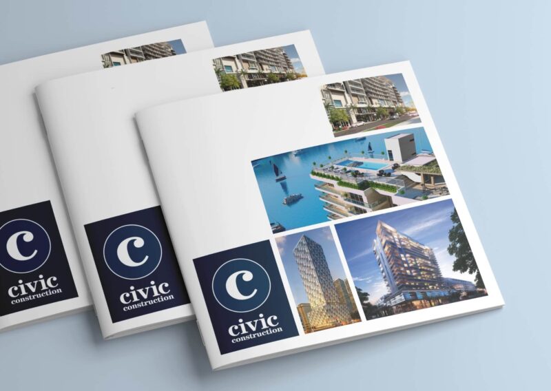 Civic Construction | Promotional Design - Brochure