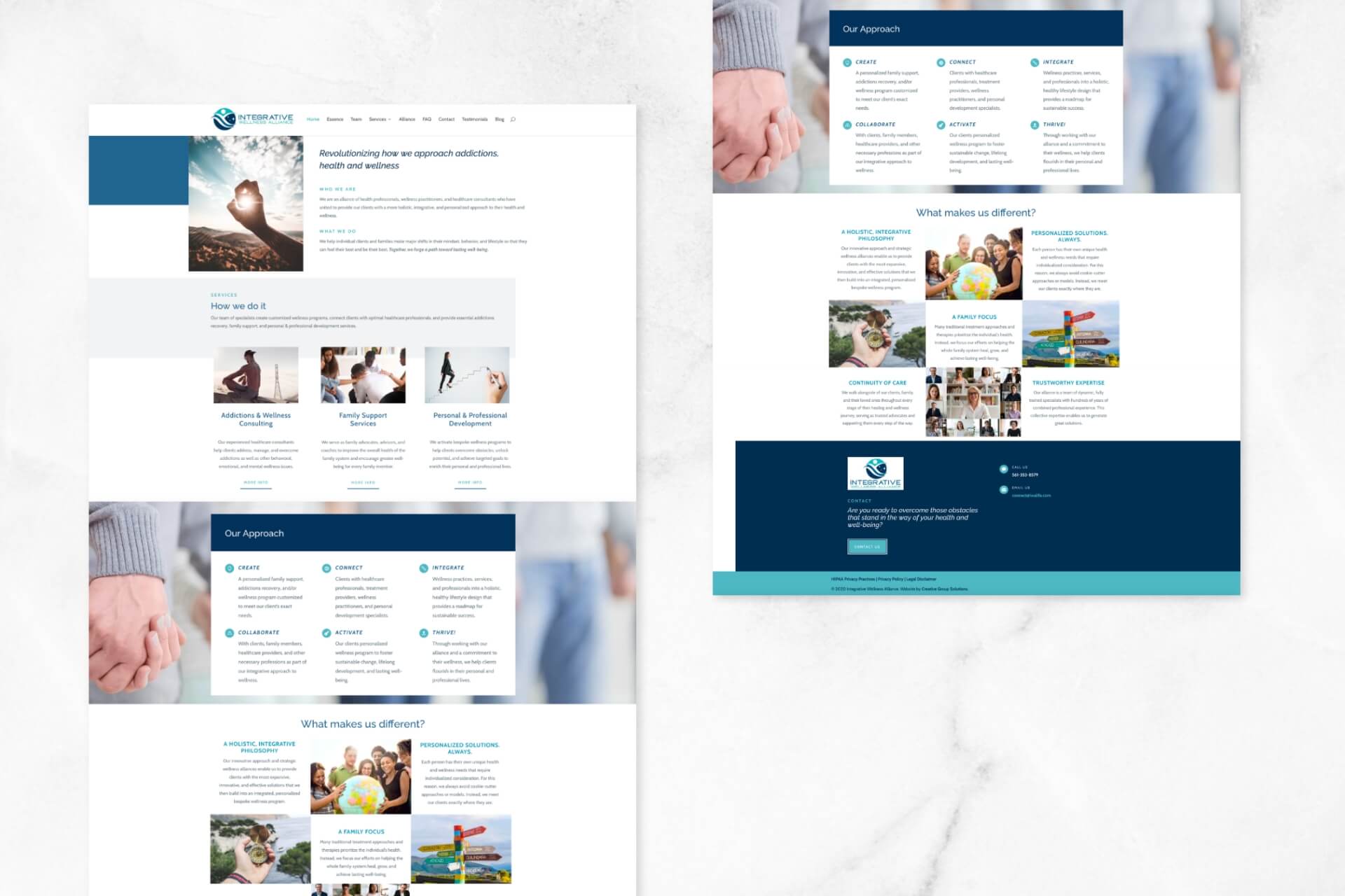 Integrative Wellness Alliance | Web Design