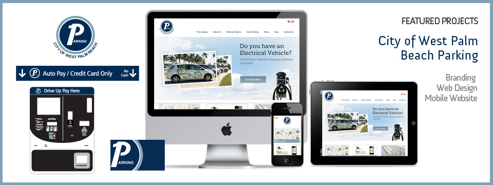 City of West Palm Beach Parking | Branding - Web Design - Mobile Website